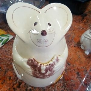 Adorable Vintage Mouse Cookie Jar